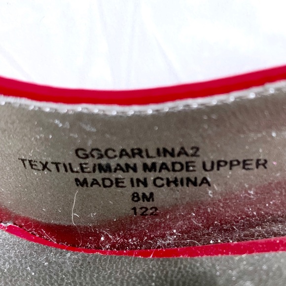 NWOT Guess Platform Peep-Toes Patent/Suede 🔥 8 - Picture 7 of 8